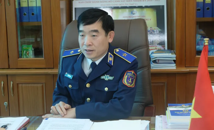 Xây dựng Cảnh sát biển chính quy, tinh nhuệ, tiến thẳng lên hiện đại - Ảnh 1. Xây dựng Cảnh sát biển chính quy, tinh nhuệ, tiến thẳng lên hiện đại - Ảnh 1.