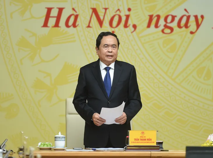 Thủ tướng: Phối hợp giữa Chính phủ và Mặt trận Tổ quốc ngày càng thiết thực, hiệu quả - Ảnh 1. Thủ tướng: Phối hợp giữa Chính phủ và Mặt trận Tổ quốc ngày càng thiết thực, hiệu quả - Ảnh 1.