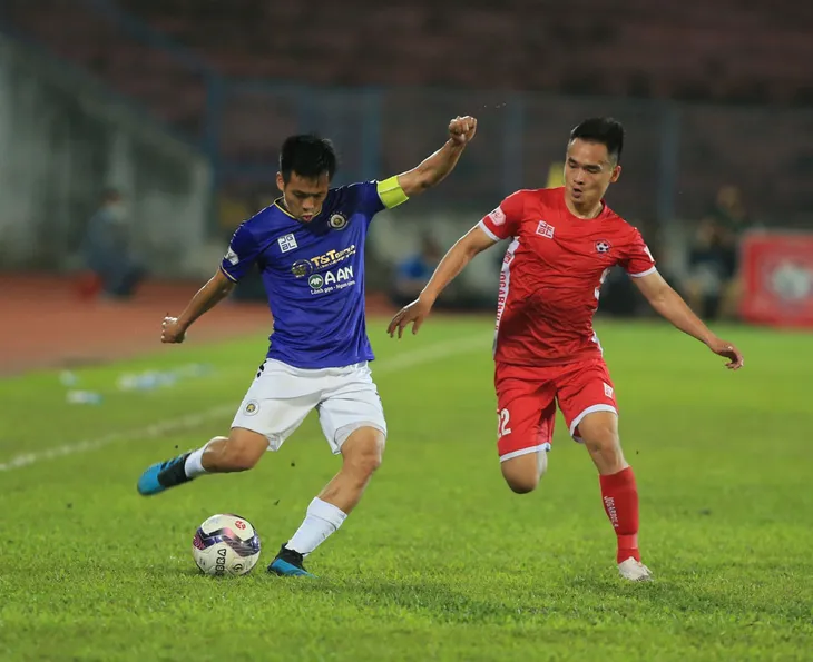 ẢNH: Đánh bại CLB Hải Phòng, CLB Hà Nội có chiến thắng đầu tiên tại V.League 2021 - Ảnh 12. ẢNH: Đánh bại CLB Hải Phòng, CLB Hà Nội có chiến thắng đầu tiên tại V.League 2021 - Ảnh 12.