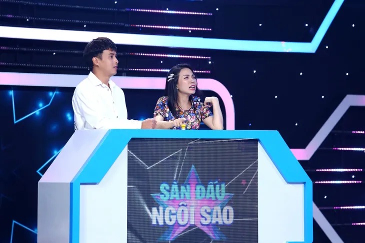“Công chúa cải lương” Phạm Huyền Trâm tuyên bố phải lòng “sói gian ác” Hồ Quang Hiếu trong Sàn đấu ngôi sao - Ảnh 3. “Công chúa cải lương” Phạm Huyền Trâm tuyên bố phải lòng “sói gian ác” Hồ Quang Hiếu trong Sàn đấu ngôi sao - Ảnh 3.