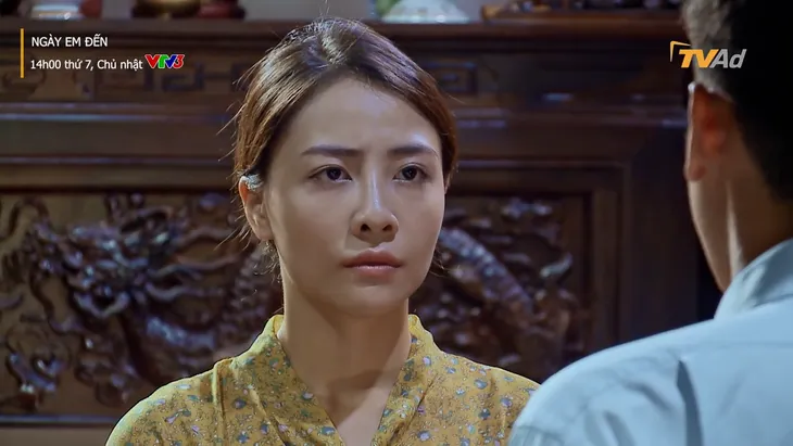 Ngày em đến - Tập 24: Bầu 4 tháng, Trà vẫn hóa sơn nữ sắp cưới Tài lần nữa - Ảnh 6. Ngày em đến - Tập 24: Bầu 4 tháng, Trà vẫn hóa sơn nữ sắp cưới Tài lần nữa - Ảnh 6.