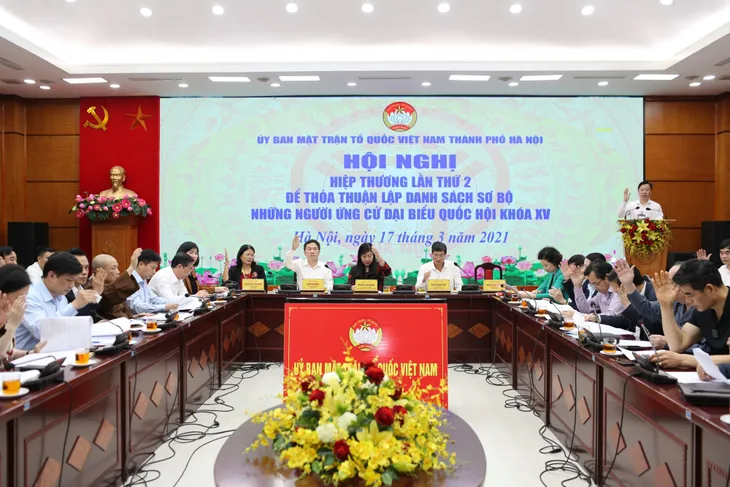 1.161 người ứng cử đại biểu Quốc hội khóa XV, 77 người tự ứng cử - Ảnh 1.