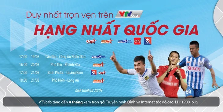 V. League, Giải hạng nhất Quốc gia và trận cầu đỉnh cao không thể bỏ lỡ trên VTVcab - Ảnh 2.