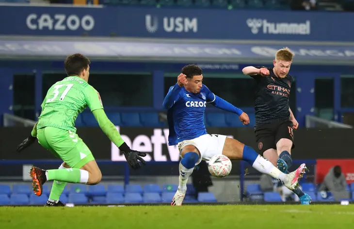 Everton 0-2 Man City: Gundogan và De Bruyne lập công, Man City vào bán kết cúp FA - Ảnh 2. Everton 0-2 Man City: Gundogan và De Bruyne lập công, Man City vào bán kết cúp FA - Ảnh 2.