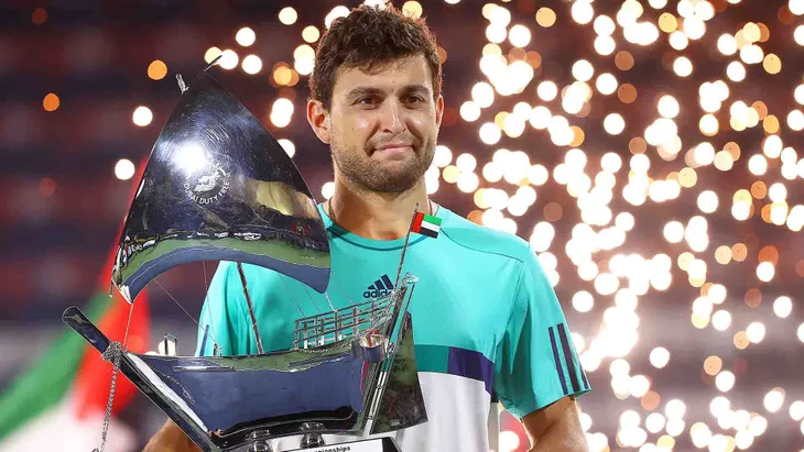 Aslan Karatsev vô địch giải quần vợt Dubai Championships 2021 - Ảnh 4. Aslan Karatsev vô địch giải quần vợt Dubai Championships 2021 - Ảnh 4.