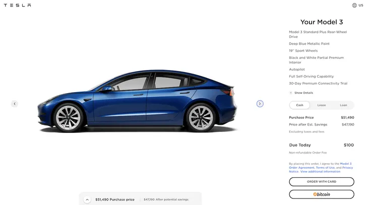 Đã có thể mua xe Tesla bằng Bitcoin! - Ảnh 1. Đã có thể mua xe Tesla bằng Bitcoin! - Ảnh 1.