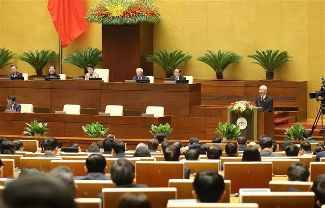 Tổng kết công tác nhiệm kỳ 2016 - 2021 của Chủ tịch nước - Ảnh 2. Tổng kết công tác nhiệm kỳ 2016 - 2021 của Chủ tịch nước - Ảnh 2.