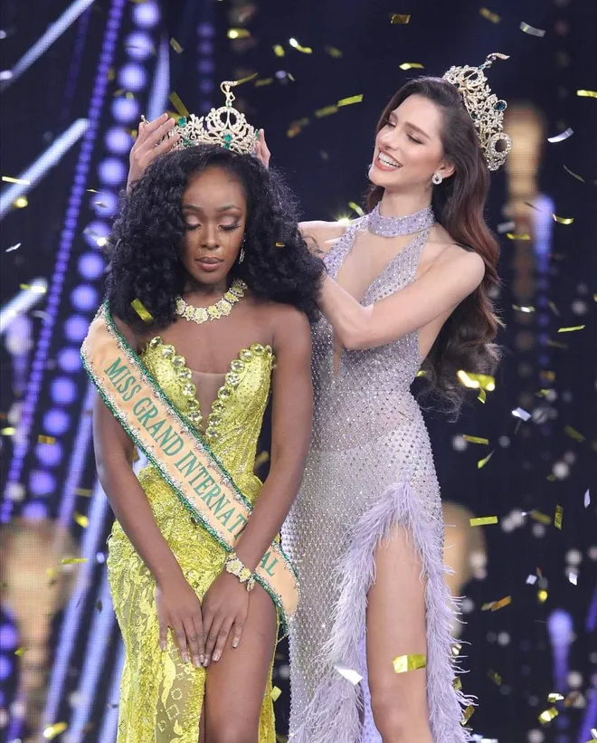 Chung kết Miss Grand International: Á hậu Ngọc Thảo lọt Top 20, người đẹp Mỹ đăng quang - Ảnh 5. Chung kết Miss Grand International: Á hậu Ngọc Thảo lọt Top 20, người đẹp Mỹ đăng quang - Ảnh 5.