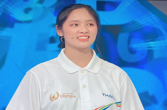 Nữ sinh giành vòng nguyệt Olympia gây sốt vì quá xinh, nhiều tài lẻ - Ảnh 2. Nữ sinh giành vòng nguyệt Olympia gây sốt vì quá xinh, nhiều tài lẻ - Ảnh 2.