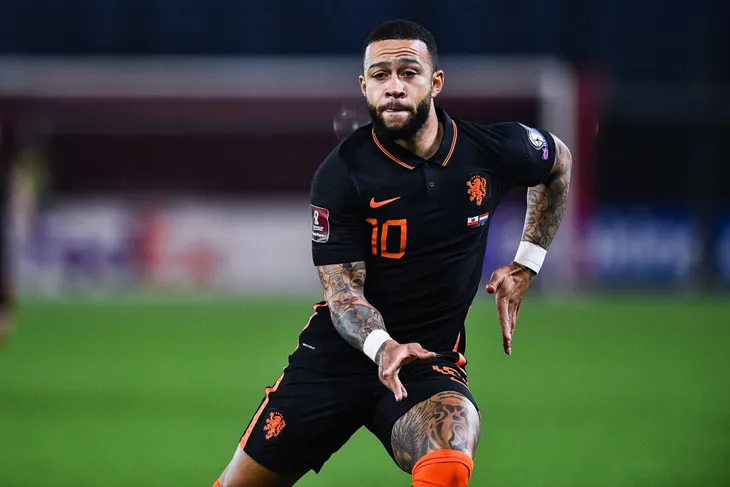 Memphis Depay lập cú đúp, ĐT Hà Lan thắng đậm Gibraltar tại vòng loại World Cup 2022 - Ảnh 1. Memphis Depay lập cú đúp, ĐT Hà Lan thắng đậm Gibraltar tại vòng loại World Cup 2022 - Ảnh 1.