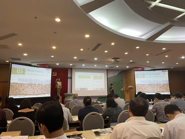 VCCI: Cần đảm bảo gỗ hợp pháp trong đấu thầu mua sắm công - Ảnh 1.