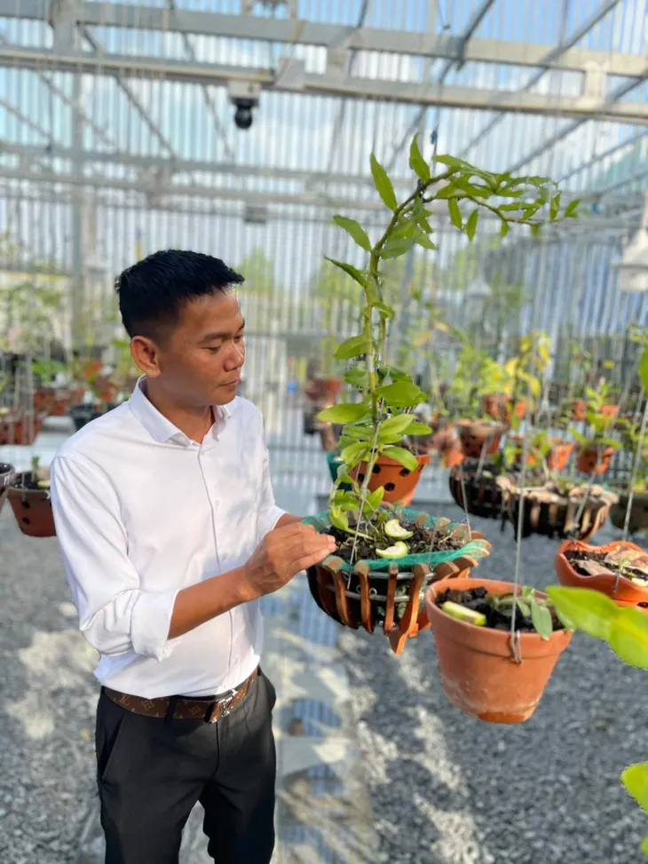 Nghệ nhân Vinh Phạm và giá trị của vườn lan khủng - Ảnh 1. Nghệ nhân Vinh Phạm và giá trị của vườn lan khủng - Ảnh 1.