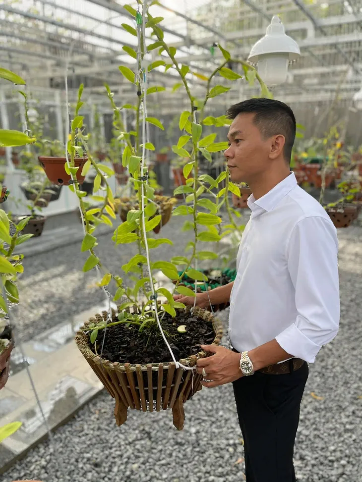 Nghệ nhân Vinh Phạm và giá trị của vườn lan khủng - Ảnh 3. Nghệ nhân Vinh Phạm và giá trị của vườn lan khủng - Ảnh 3.