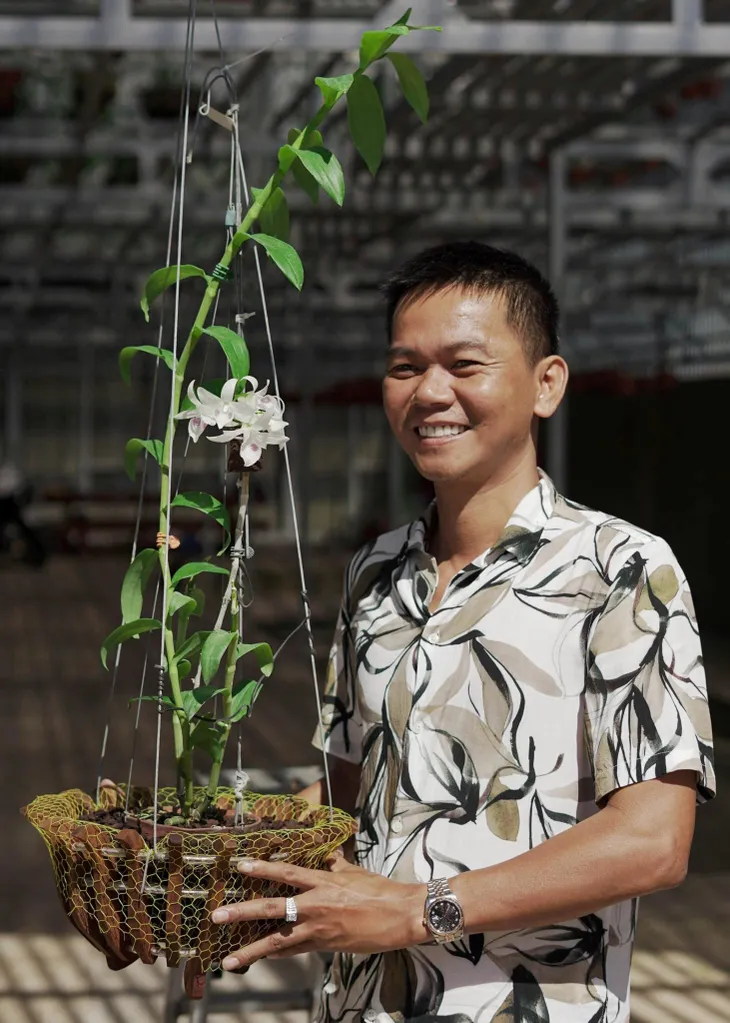 Nghệ nhân Vinh Phạm và giá trị của vườn lan khủng - Ảnh 5. Nghệ nhân Vinh Phạm và giá trị của vườn lan khủng - Ảnh 5.