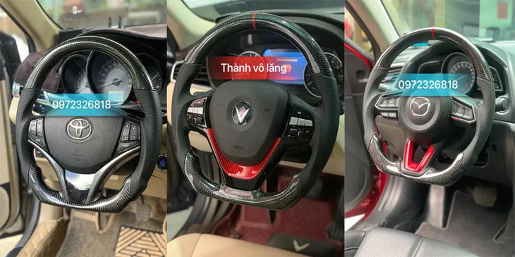7 lý do nên độ vô lăng carbon fiber – Tạo dáng thể thao cho vô lăng xe của bạn - Ảnh 4. 7 lý do nên độ vô lăng carbon fiber – Tạo dáng thể thao cho vô lăng xe của bạn - Ảnh 4.