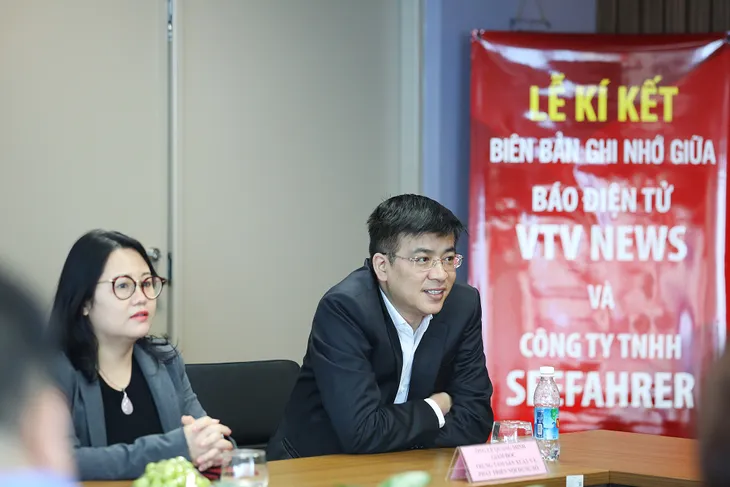 Báo điện tử VTV News ký biên bản ghi nhớ hợp tác với Công ty TNHH Seefahrer - Ảnh 2. Báo điện tử VTV News ký biên bản ghi nhớ hợp tác với Công ty TNHH Seefahrer - Ảnh 2.