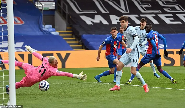 Crystal Palace 1-4 Chelsea: Chiến thắng áp đảo của The Blues - Ảnh 1. Crystal Palace 1-4 Chelsea: Chiến thắng áp đảo của The Blues - Ảnh 1.