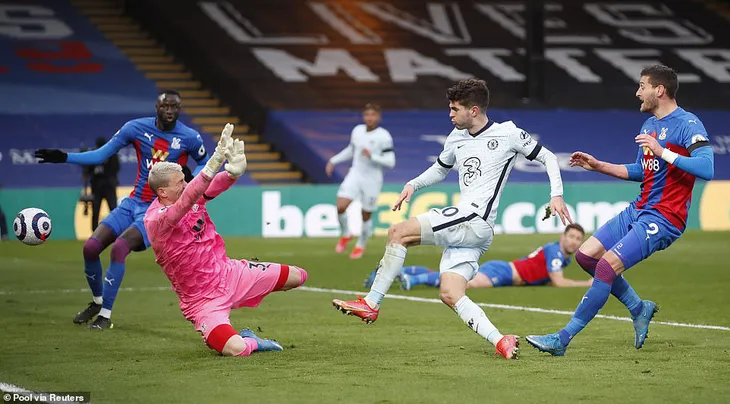 Crystal Palace 1-4 Chelsea: Chiến thắng áp đảo của The Blues - Ảnh 2. Crystal Palace 1-4 Chelsea: Chiến thắng áp đảo của The Blues - Ảnh 2.