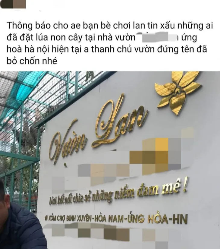 Chủ vườn hoa lan bị tố ôm 200 tỷ đồng bỏ trốn - Ảnh 1. Chủ vườn hoa lan bị tố ôm 200 tỷ đồng bỏ trốn - Ảnh 1.