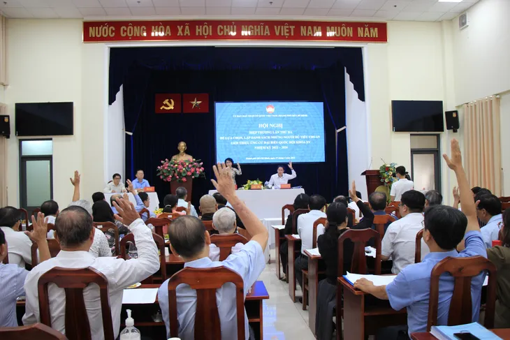 TP Hồ Chí Minh lập danh sách 38 người ứng cử đại biểu Quốc hội - Ảnh 4. TP Hồ Chí Minh lập danh sách 38 người ứng cử đại biểu Quốc hội - Ảnh 4.