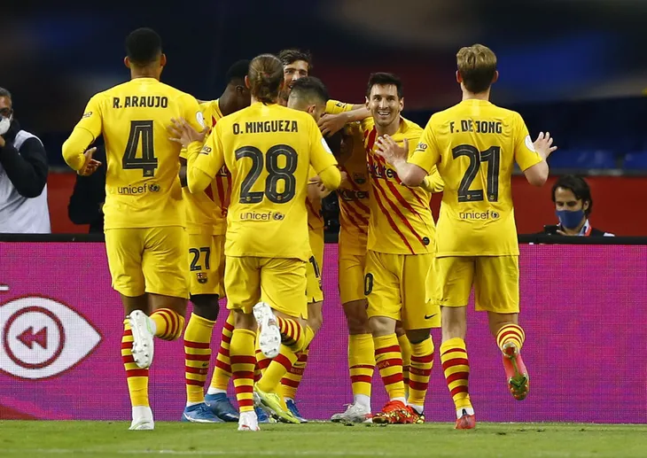 Hạ Athletic Bilbao, Barcelona giành chức vô địch Cúp Nhà Vua - Ảnh 1. Hạ Athletic Bilbao, Barcelona giành chức vô địch Cúp Nhà Vua - Ảnh 1.