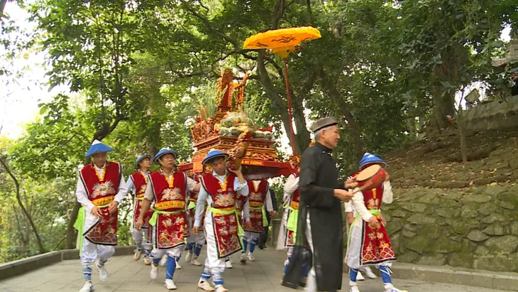 Lễ Giỗ tổ Hùng Vương tại Đền Hùng, Phú Thọ - Ảnh 1. Lễ Giỗ tổ Hùng Vương tại Đền Hùng, Phú Thọ - Ảnh 1.