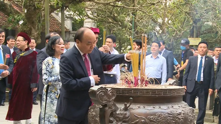 Lễ Giỗ tổ Hùng Vương tại Đền Hùng, Phú Thọ - Ảnh 3. Lễ Giỗ tổ Hùng Vương tại Đền Hùng, Phú Thọ - Ảnh 3.