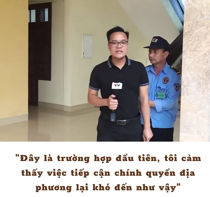 Đằng sau hình ảnh phóng viên VTV bị lôi đi khi đang dẫn hiện trường - Ảnh 2. Đằng sau hình ảnh phóng viên VTV bị lôi đi khi đang dẫn hiện trường - Ảnh 2.