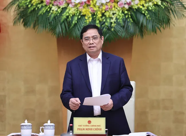 Thủ tướng Phạm Minh Chính lãnh đạo, quản lý toàn diện mọi hoạt động của Chính phủ - Ảnh 1. Thủ tướng Phạm Minh Chính lãnh đạo, quản lý toàn diện mọi hoạt động của Chính phủ - Ảnh 1.