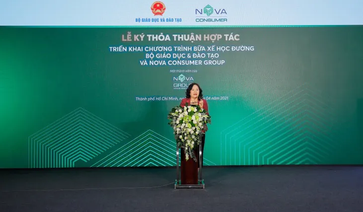 Nova Consumer Group mang Bữa xế học đường tới 5.000 học sinh tiểu học - Ảnh 2. Nova Consumer Group mang Bữa xế học đường tới 5.000 học sinh tiểu học - Ảnh 2.