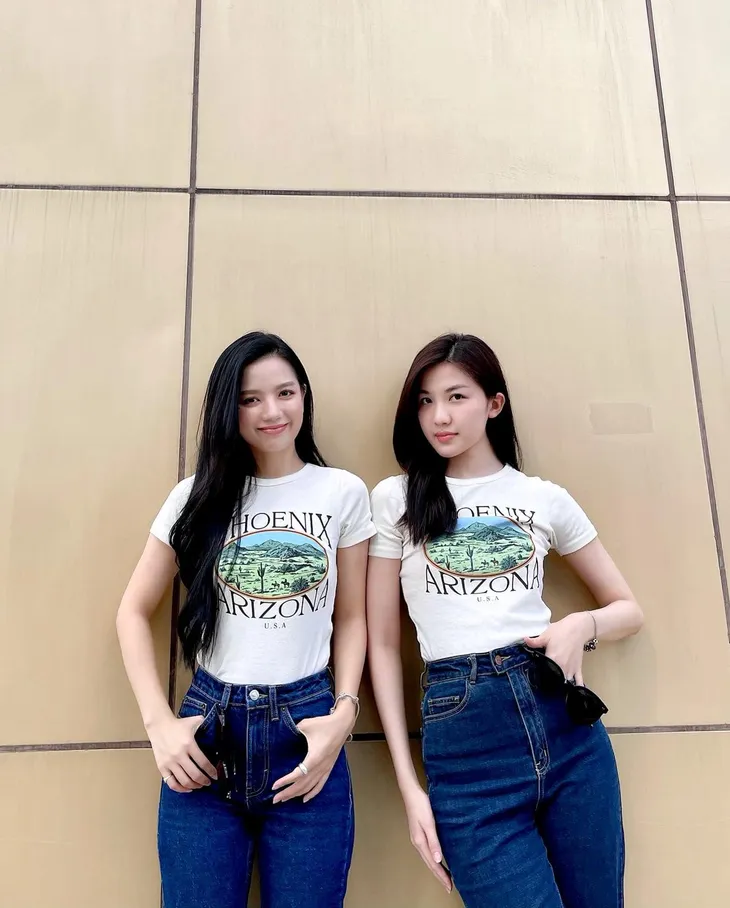 Lương Thanh và Hạ Anh y hệt hai chị em sinh đôi - Ảnh 7. Lương Thanh và Hạ Anh y hệt hai chị em sinh đôi - Ảnh 7.