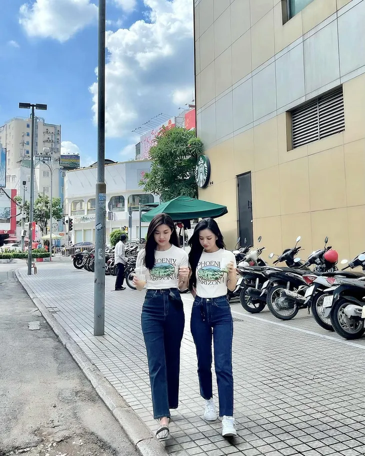 Lương Thanh và Hạ Anh y hệt hai chị em sinh đôi - Ảnh 4. Lương Thanh và Hạ Anh y hệt hai chị em sinh đôi - Ảnh 4.