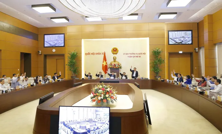 Ủy ban Thường vụ Quốc hội họp phiên đầu tiên sau khi kiện toàn nhân sự - Ảnh 2. Ủy ban Thường vụ Quốc hội họp phiên đầu tiên sau khi kiện toàn nhân sự - Ảnh 2.