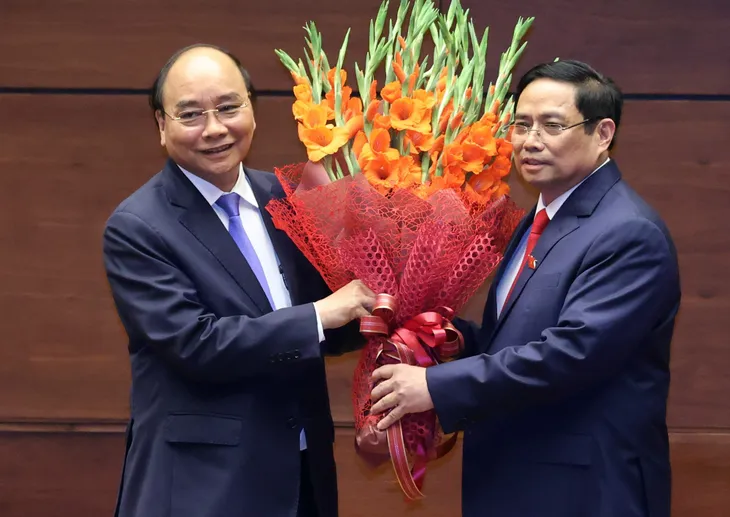 Tân Thủ tướng Phạm Minh Chính: Nguyện mang hết sức mình phụng sự Tổ quốc, phục vụ Nhân dân - Ảnh 3. Tân Thủ tướng Phạm Minh Chính: Nguyện mang hết sức mình phụng sự Tổ quốc, phục vụ Nhân dân - Ảnh 3.