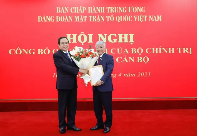 Ông Đỗ Văn Chiến giữ chức Bí thư Đảng đoàn Mặt trận Tổ quốc Việt Nam - Ảnh 1. Ông Đỗ Văn Chiến giữ chức Bí thư Đảng đoàn Mặt trận Tổ quốc Việt Nam - Ảnh 1.