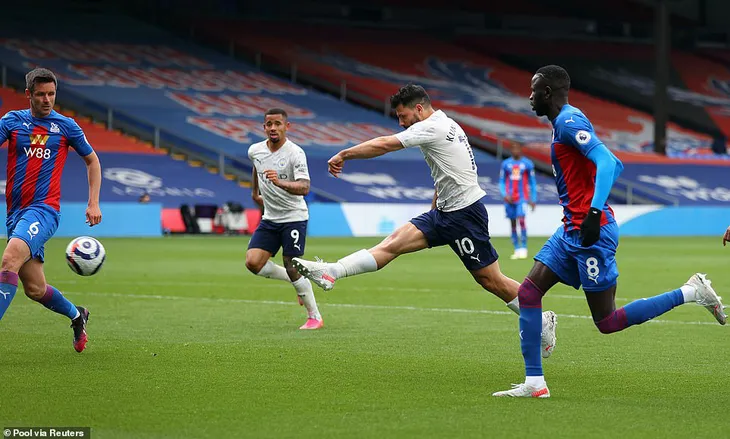 Crystal Palace 0-2 Man City: Aguero tỏa sáng, Man City tiến sát ngôi vô địch - Ảnh 2. Crystal Palace 0-2 Man City: Aguero tỏa sáng, Man City tiến sát ngôi vô địch - Ảnh 2.
