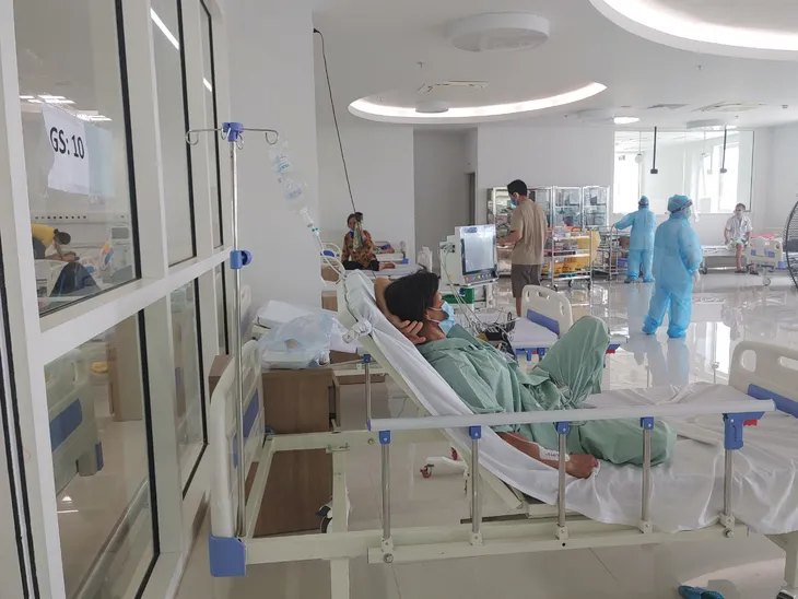 Hình ảnh mới nhất từ Bệnh viện dã chiến Bạch Mai cơ sở Hà Nam - Ảnh 2. Hình ảnh mới nhất từ Bệnh viện dã chiến Bạch Mai cơ sở Hà Nam - Ảnh 2.