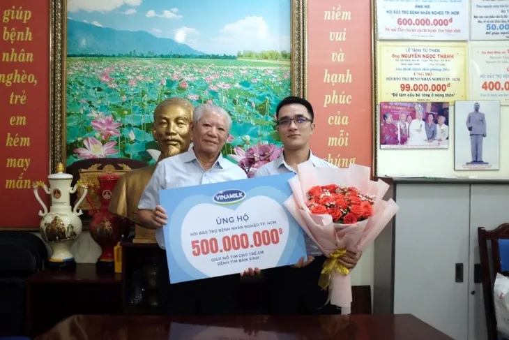 Vinamilk tiếp tục chương trình hỗ trợ kinh phí mổ tim cho trẻ em nghèo trong năm 2021 - Ảnh 1. Vinamilk tiếp tục chương trình hỗ trợ kinh phí mổ tim cho trẻ em nghèo trong năm 2021 - Ảnh 1.