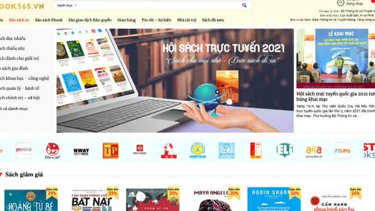 Sự kiện Bế mạc Hội sách trực tuyến Quốc gia trợ giá sách lên tới 90% - Ảnh 1. Sự kiện Bế mạc Hội sách trực tuyến Quốc gia trợ giá sách lên tới 90% - Ảnh 1.
