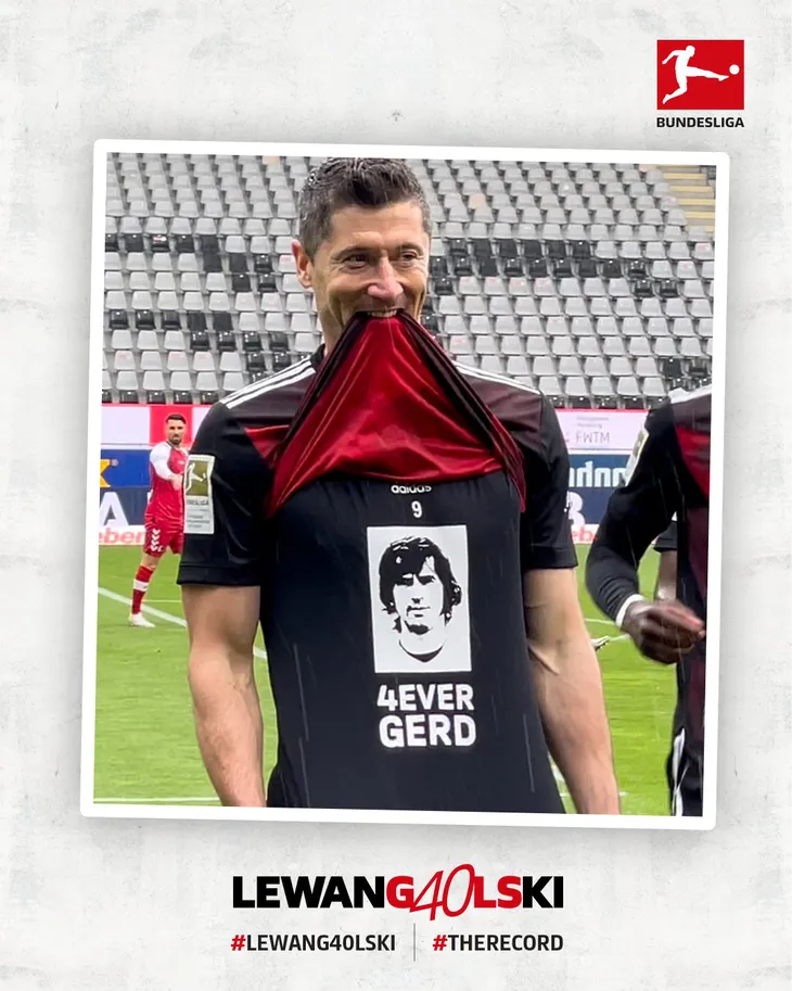 Lewandowski cân bằng kỷ lục tồn tại 49 năm ở Bundesliga - Ảnh 3. Lewandowski cân bằng kỷ lục tồn tại 49 năm ở Bundesliga - Ảnh 3.
