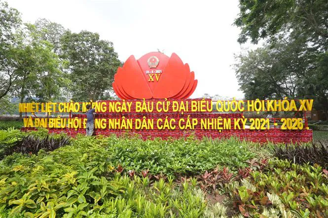 Bầu cử QH và HĐND: Hà Nội hân hoan đón ngày hội lớn - Ảnh 4. Bầu cử QH và HĐND: Hà Nội hân hoan đón ngày hội lớn - Ảnh 4.