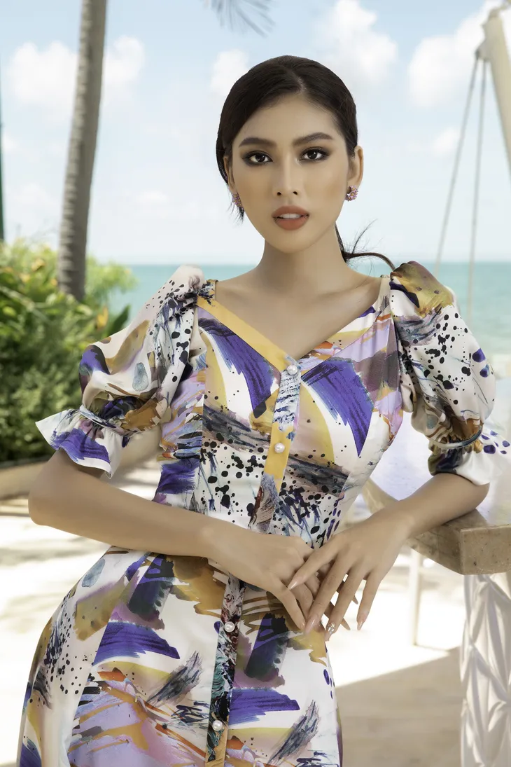 Á hậu Ngọc Thảo hóa nàng thơ trên bãi biển - Ảnh 8. Á hậu Ngọc Thảo hóa nàng thơ trên bãi biển - Ảnh 8.