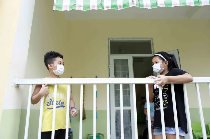 Cuộc sống trong khu cách ly của 84 F1 là học sinh tại Vĩnh Phúc - Ảnh 14. Cuộc sống trong khu cách ly của 84 F1 là học sinh tại Vĩnh Phúc - Ảnh 14.