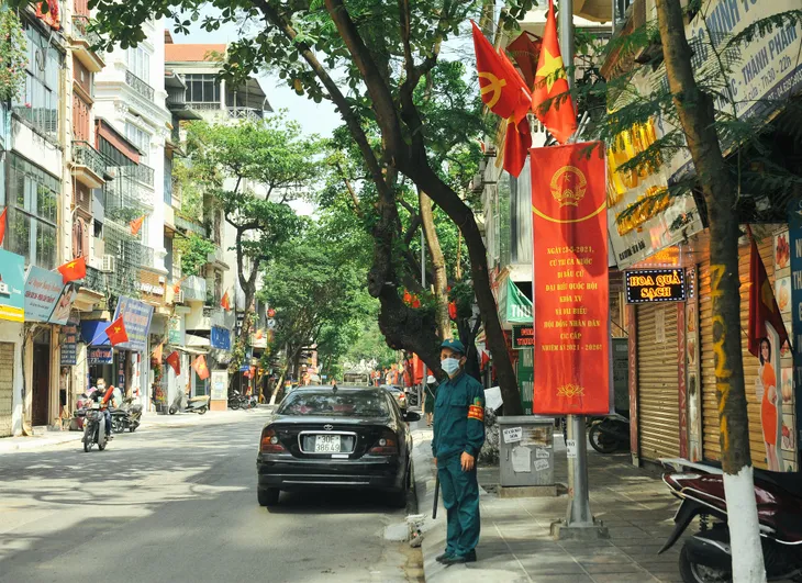Thủ đô Hà Nội hân hoan, phấn khởi trước ngày hội toàn dân - Ảnh 6. Thủ đô Hà Nội hân hoan, phấn khởi trước ngày hội toàn dân - Ảnh 6.