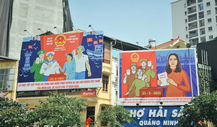 Thủ đô Hà Nội hân hoan, phấn khởi trước ngày hội toàn dân - Ảnh 2. Thủ đô Hà Nội hân hoan, phấn khởi trước ngày hội toàn dân - Ảnh 2.