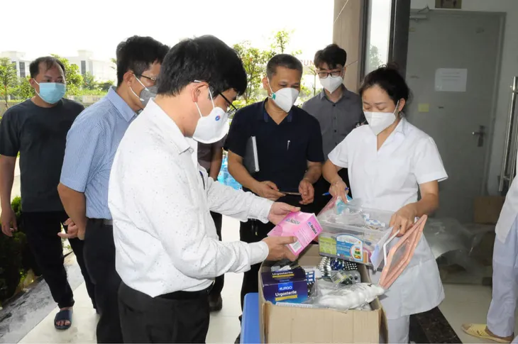 Bộ Y tế hỗ trợ Bắc Giang, Bắc Ninh lên phương án chi tiết cho khu cách ly tập trung - Ảnh 2. Bộ Y tế hỗ trợ Bắc Giang, Bắc Ninh lên phương án chi tiết cho khu cách ly tập trung - Ảnh 2.