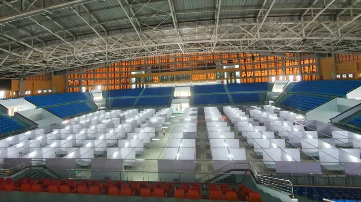 Thêm bệnh viện dã chiến 620 giường tại Bắc Giang - Ảnh 5. Thêm bệnh viện dã chiến 620 giường tại Bắc Giang - Ảnh 5.