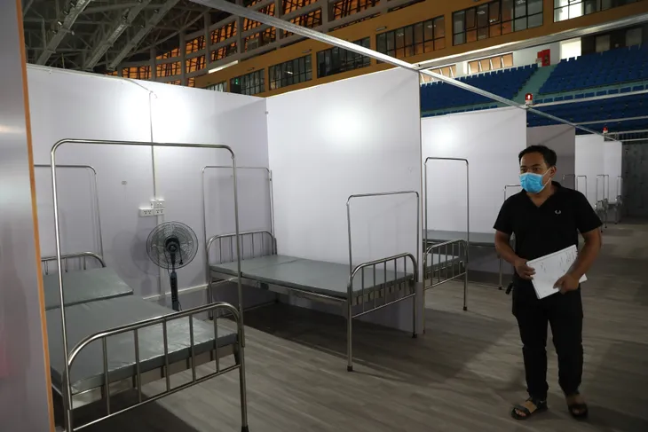 Thêm bệnh viện dã chiến 620 giường tại Bắc Giang - Ảnh 2. Thêm bệnh viện dã chiến 620 giường tại Bắc Giang - Ảnh 2.