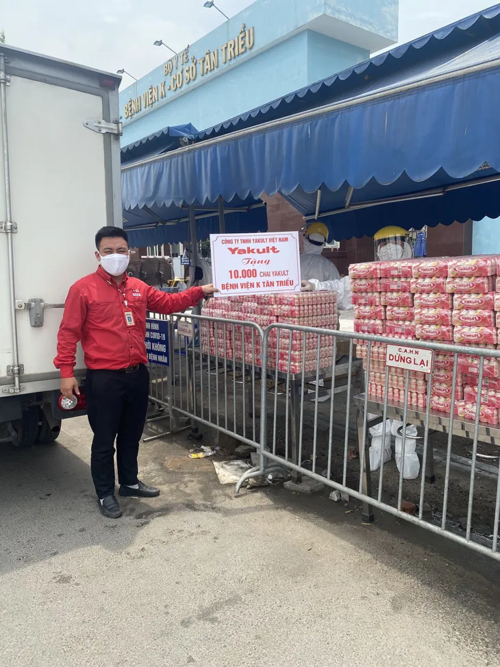Yakult Việt Nam chung tay với cộng đồng trong cuộc chiến chống COVID-19 - Ảnh 2.