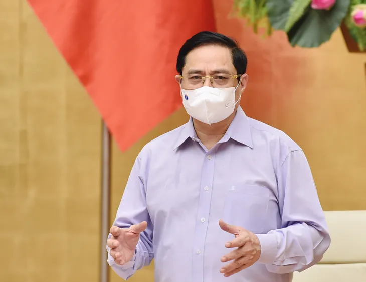 Thủ tướng chủ trì họp trực tuyến toàn quốc về phòng, chống dịch COVID-19 - Ảnh 1. Thủ tướng chủ trì họp trực tuyến toàn quốc về phòng, chống dịch COVID-19 - Ảnh 1.